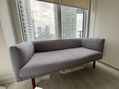 EQ3 loveseat sofa, View more
