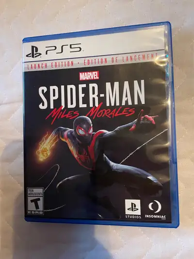 Spiderman Miles Morales LE PS5, View more