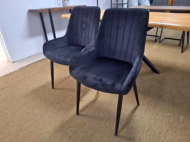 Velvet Chairs S-2082 (Black, Gray) !!!63384461618563122