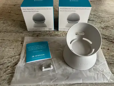 Brand new never used, works with both 4th and 5th generation echo dot (the box says 4th gen but it w...