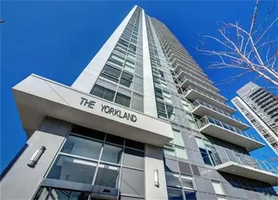 Condo unit for rent at 275 Yorkland Ave., located on the 5th floor. The unit features 1 bedroom, 1 l...