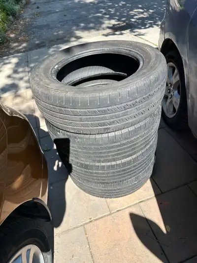 Set of four Westlake tires. Size 215/60R16 95H M+S. These are all-season tires. $35 each Or $99 all...