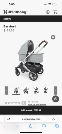 Uppababy Bassinet Minu