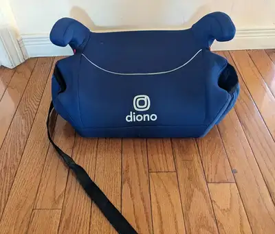 Diono Solana Backless Booster Car Seat, Blue, View more