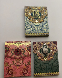 Punch Studio Brooch Mini Note Pads with Paisley Pattern : New