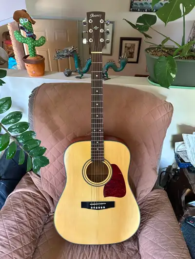 Ibanez AW50 acoustic guitar, View more