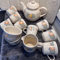 Corelle Abundance teapot set
