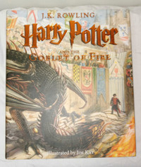 Hardcover large Harry Potter Book