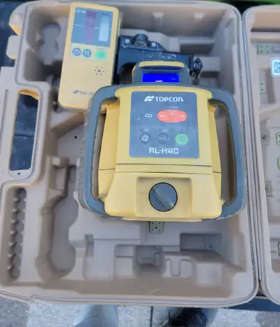 Topcon rotating laser level, View more