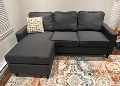 Sectional Couch / Sofa sectionnel - Reversible Chaise, View more