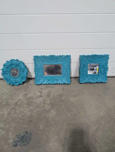 3 Small Mirrors and Ikea Lampan, View more