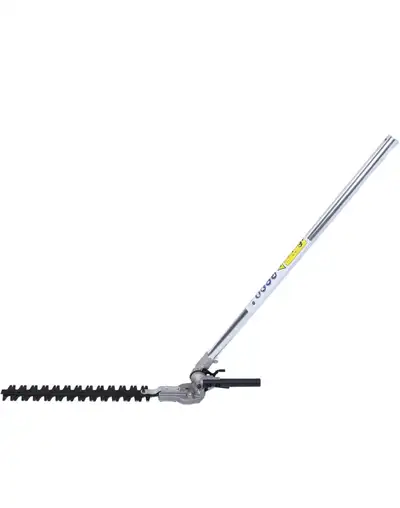 Efficient Multifunctional Hedge Trimmer Attachment, High Efficiency Adjustable Head with Extension P...