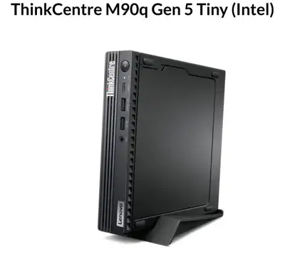 Lenovo M90Q Mini Desktop Gen 5, View more