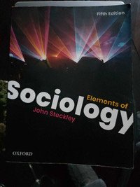 Elements of Sociology 5th edition by John Steckley