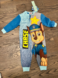 Chase Paw Patrol Pajamas size 2T