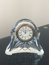 Waterford  Crystal Clock - H4”L4”