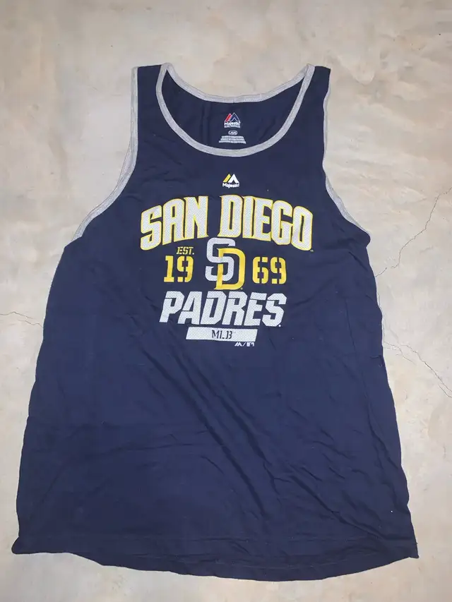 Majestic San Diego Padres Tank Top in Men's in Kingston - Image 2