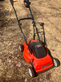 Electric Lawn Mower and extension code