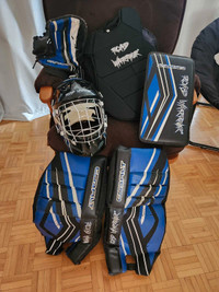 Équipement gardien, hockey de rue, 22po pour enfants de 7-10 ans