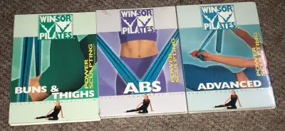 Winsor Pilates Power Sculpting NEW DVD Lot Buns Thighs Abs +, View more