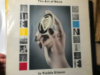 80’s Art of Noise In Visible Silence LP vg++ with inner sleeve