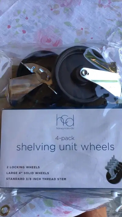 Shelving unit wheels, View more