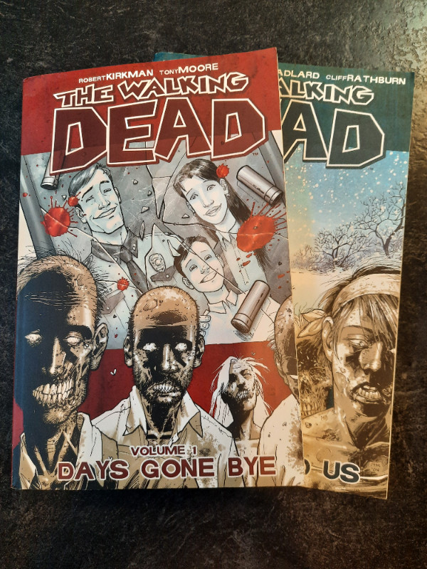 Comics The Walking Dead ☆ Vol. 1 & 2 dans Bandes dessinées  à Longueuil/Rive Sud