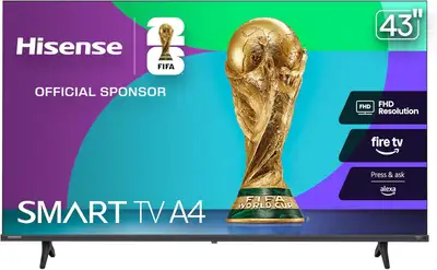 Télévision LED 43'' 43A4NF FULL HD 1080P Fire TV Smart Hisense, View more