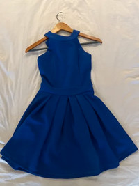Blue HONEY dress for young girls