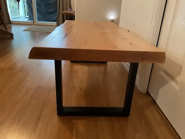 Beautiful Double Live Edge Maple Coffee Table - NEW64258381337346121