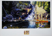 Art4u2enjoy “River Falls” with Remarque by Tony Bianco