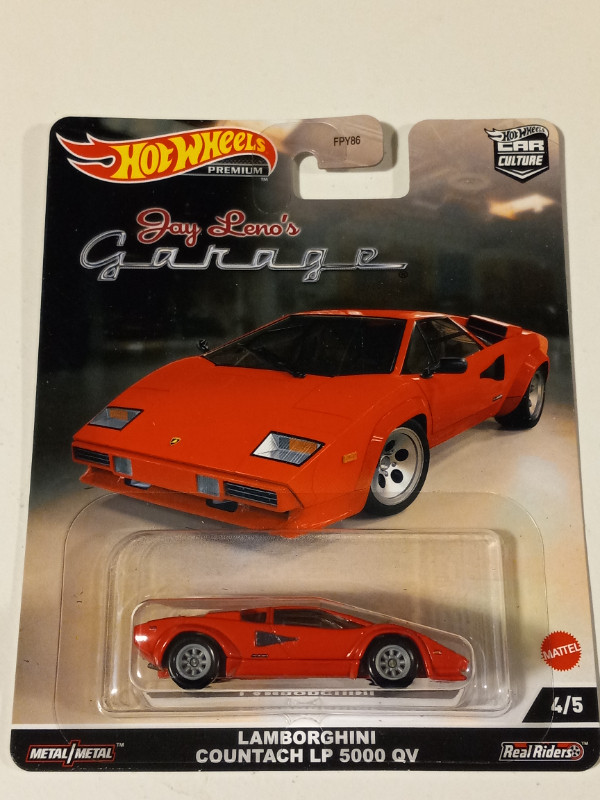 Hot Wheels Car Culture Jay Leno's Garage Lamborghini Countach LP in Toys & Games in Trenton