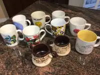 10 MUGS/cups for $7