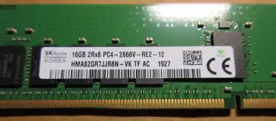 Mémoire Ram SK Hynix 16 GB 2Rx8 PC4 2666V-REC 12, View more