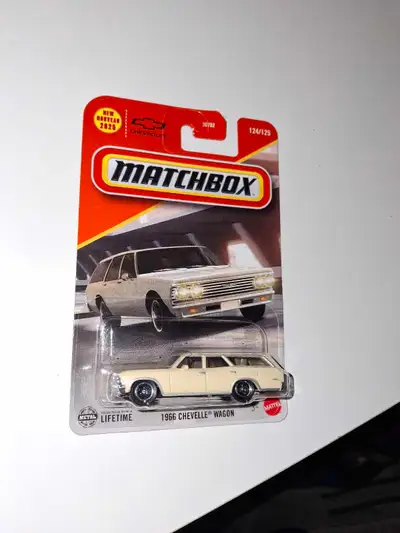 - 1966 Chevrolet Chevelle Wagon - Matchbox 2025 release - 1/64 scale diecast car - $5