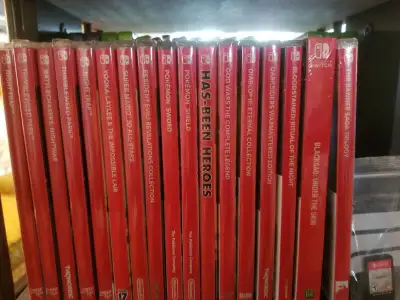 Nintendo Switch games. Also Wii DS 3DS PS4 etc (update Jun 30/26, View more