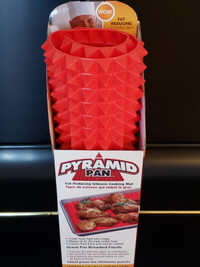 New Pyramid Pan Silicone Baking Mat Oven Safe Sheet Non Stick