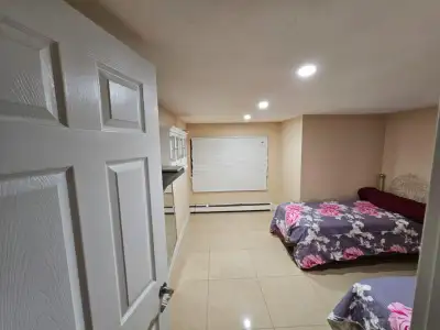 Hello! we have a private room option available at the house in North Burnaby near SFU Burnaby campus...