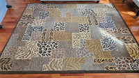 Wool area rug 8 x 10 