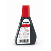 Trodat® 7011 Premium Ink for Stamp Pad, 28ml/bottle - Red