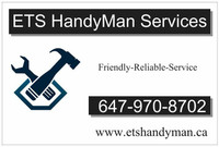 ***:•.HANDYMAN•:*¨¨*:•.SMALL JOBS.•:*¨¨*:•.YORK REGION.•:***