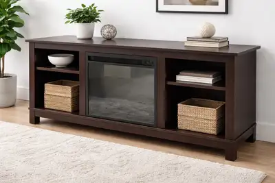 TV Stand Fireplace, View more