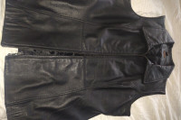 Danier leather vest xl