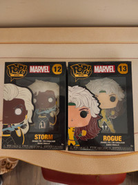 Storm and Rouge Funko pop pins
