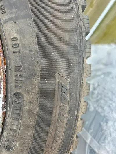 New Falken Winter Tires off of a 2017 Volkswagen. Used for one season. Will get two seasons out of r...