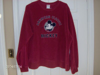 Mickey Mouse Sweat Top, Disney Store Size XL