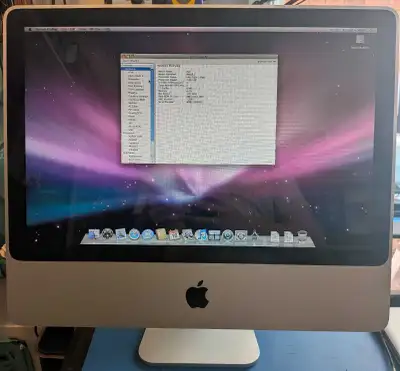 20" iMac - 4GB RAM, 500GB HDD, OS X Leopard , View more