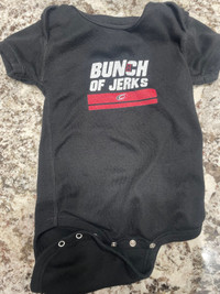 Carolina Hurricanes NHL Baby Onesie - Bunch of Jerks, 12 months 