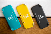 Nintendo Switch Lite ⎮  $220   Each
