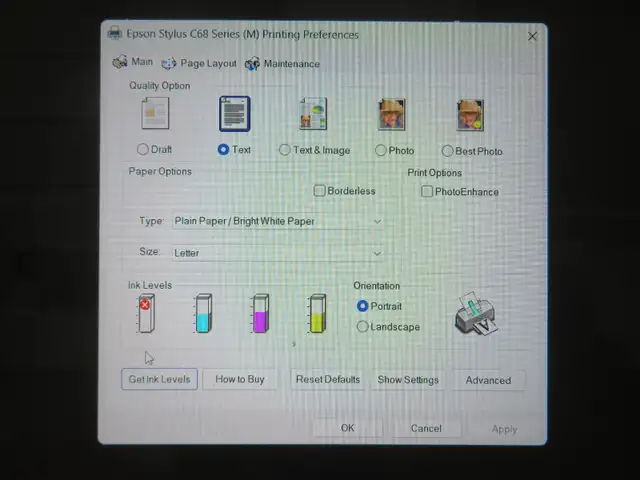 Epson Stylus C68 Inkjet Printer in Printers, Scanners & Fax in St. Catharines - Image 10